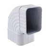 90° Gutter Elbow 2x3 Aluminum Downspout Elbow Roofing Gutter downspout
