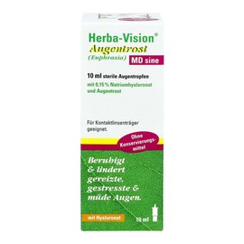 Herba-Vision Augentrost sine MD Augentropfen, 10 ml