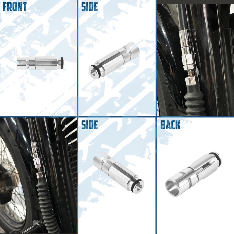 EZ Clutch Cable Adjuster Kit Fit for Harley Touring Models