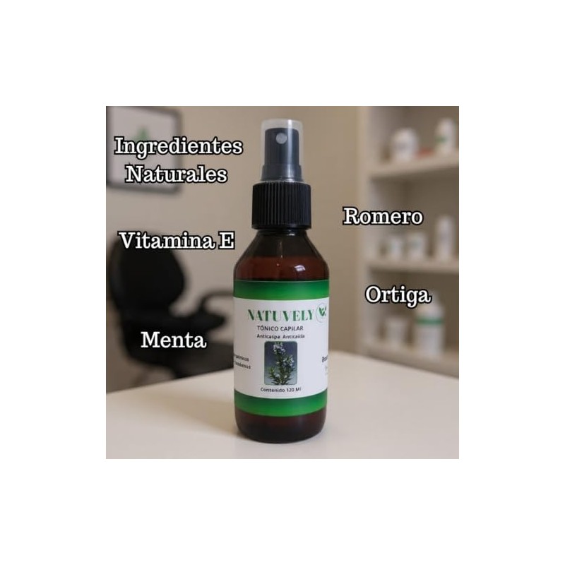 Loción De Romero Para Cabello