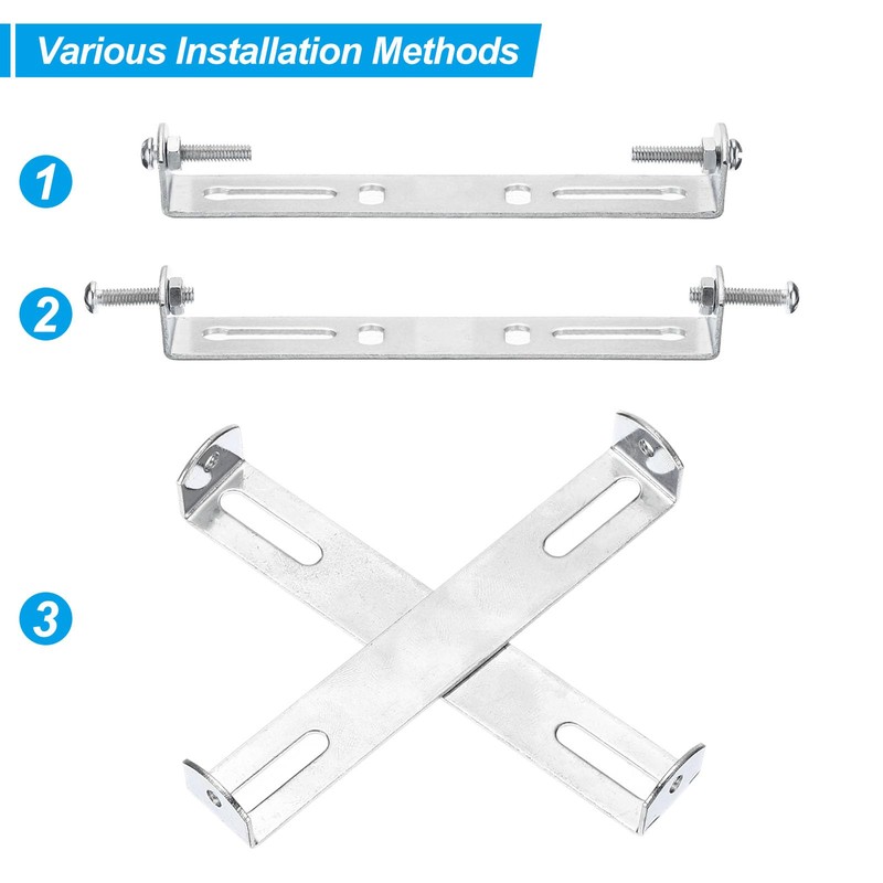 PATIKIL 180mm Ceiling Light Plate Kit, 1 Set Light Fixture