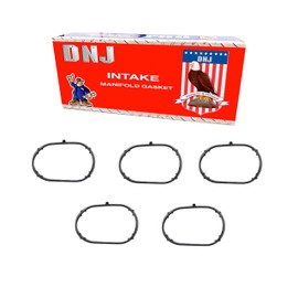 DNJ IG813 Intake Manifold Gasket Set for 2005-2014 Volkswagen Beetle, Golf, Jetta 2.5L L5 20V DOHC 2480cc