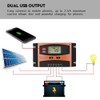 ValentSolar Charge Controller, IP32 Waterproof LCOutput Smart PWM Solar Panel