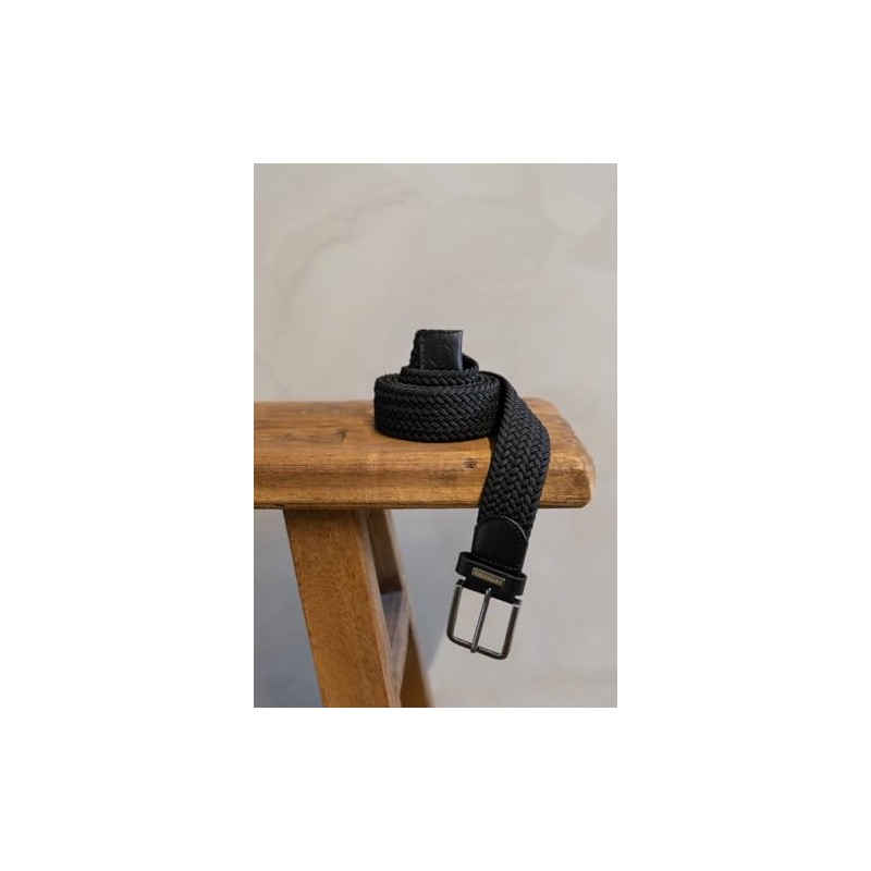 Dstrezzed Men's DS_Braided Belt, Black, 105