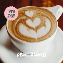 Bent Tree Coffee Roasters Organic Coffee, 12oz (PB&J Blend), Whole Bean Coffee, Medium Roast, USDA Organic, Light Bodied and Crisp, Baked Bread, Peanuts, and Raspberry Notes