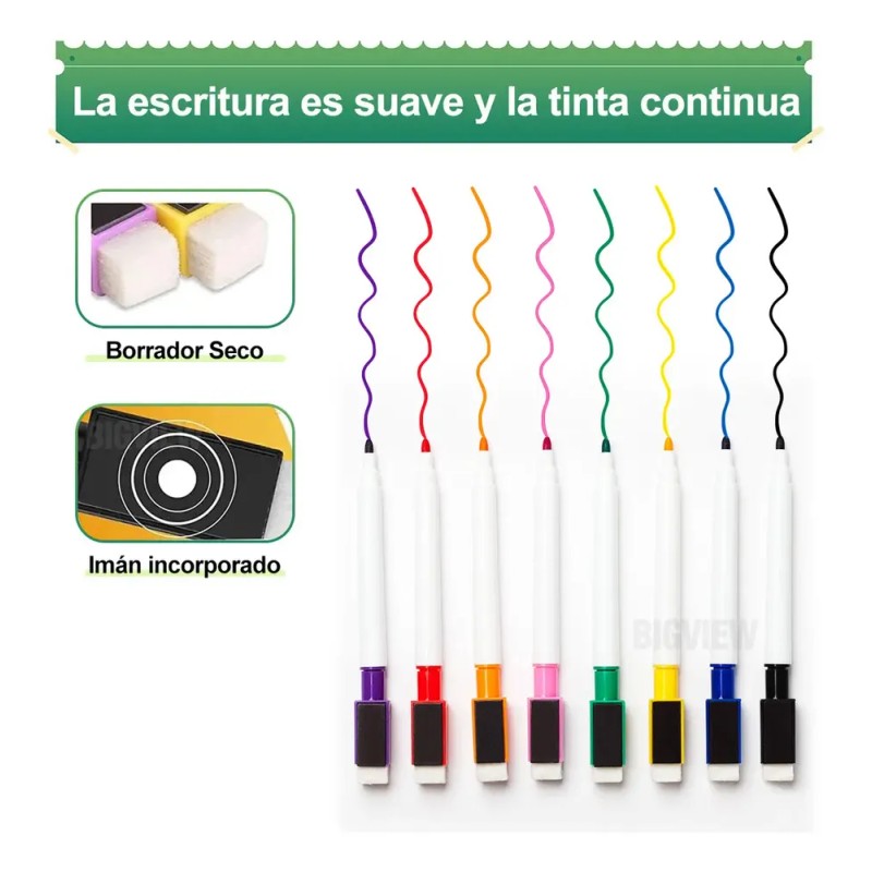 Pizarrón Blanco Magnética De Escritura De Doble Cara 40x60