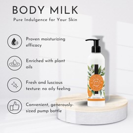 DURANCE DURANCE Body Lotion, 8.5 fl oz (250 ml), Plant Series Moisturizing Cream (Orange Blossom)