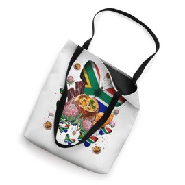 South Africa Flag Outfit Idea For Women South African Food Tote Bag