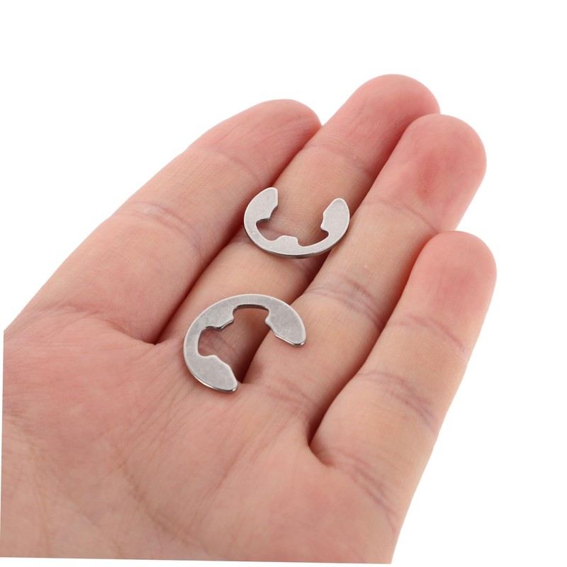 Gatuida External Retaining Rings Assortment Kit Stainless Steel Snap Rings