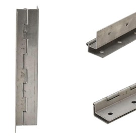 Crownline Boat Offset Hinge 21072 | 16 Gauge Aluminum 8 x 1 1/2 Inch