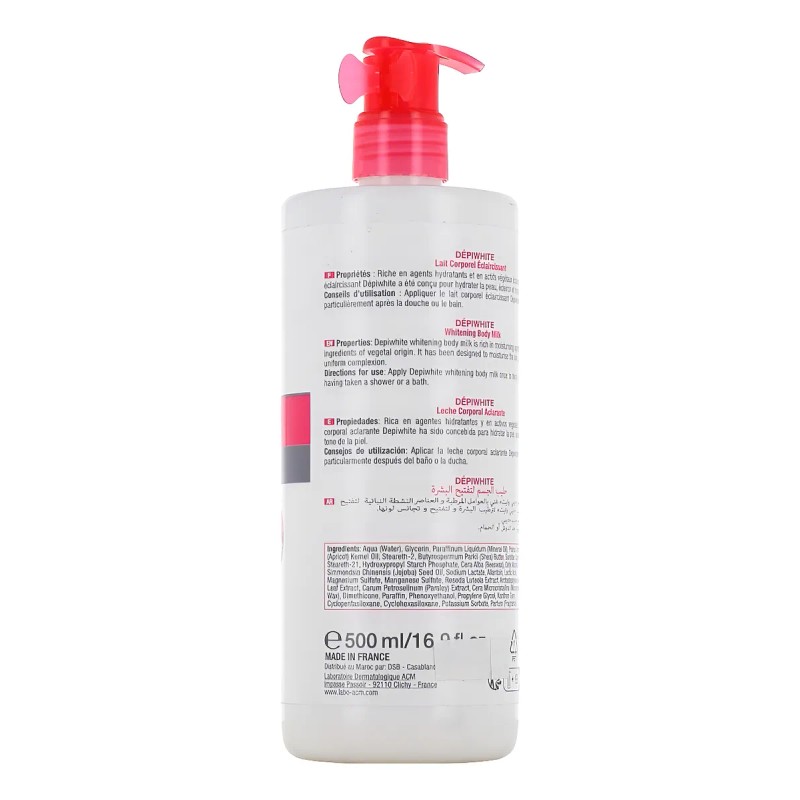 Depiwhite Leche Corporal 500 Ml Neutra
