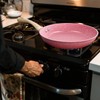 Frying Pan Nonstick, 11 Inch Pink Egg Pan, Non Stick