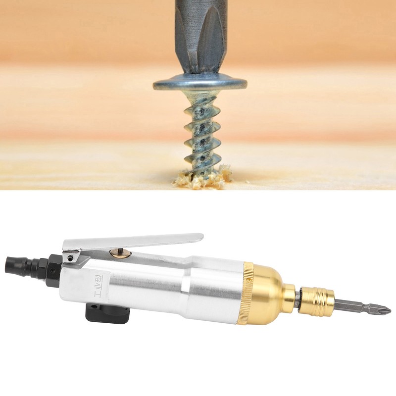 Pneumatic Screwdriver Aluminum Alloy 5H Impact Air Tool for Machinery