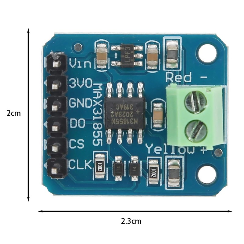 VOANZO MAX31855K Thermocouple Module High Temperature Sensor -200°C to 1350°C