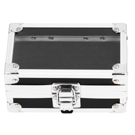 Nail Drill Bits Holder Dustproof Drop Resistant Multi Hole Nail Drill Bits Stand Displayer Organizer Container Black