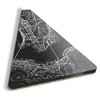 1 x Triangle Coaster - Hong Kong Urban Street Map
