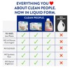 The Clean People Liquid Laundry Detergent - Recyclable Packaging, Stain