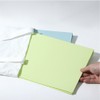 Delhi Recycle Lone Green Deli Index Clear File 40 Sheets