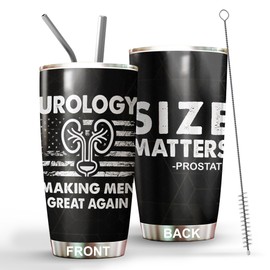 MEDROC Urology Gift Urologist Tumbler - Stainless Steel 20oz Straw Lid, Kidney Doctor Funny Gift For Urologist, National Doctor's Day Gifts For Men Women, Urology Assistant Tech Coffee Cups (UD01)
