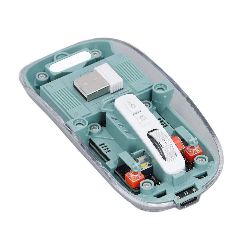 Bluetooth Wireless Mouse BT1 BT2 2.4GHz 3 Mode Silent Adjustable