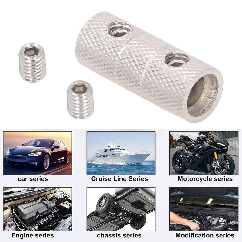 4 Gauge Wire Connectors Kit Brass for Car Audio Splice