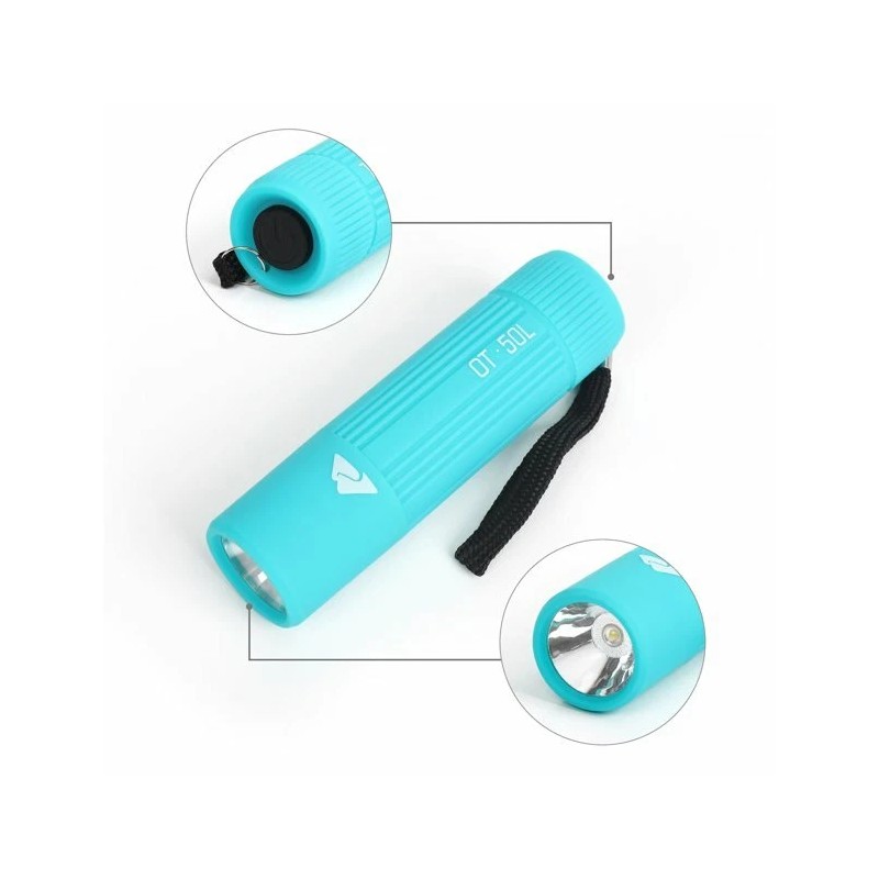 Ozark Trail Single Mini Handheld LED Flashlight 50 Lumens Ass