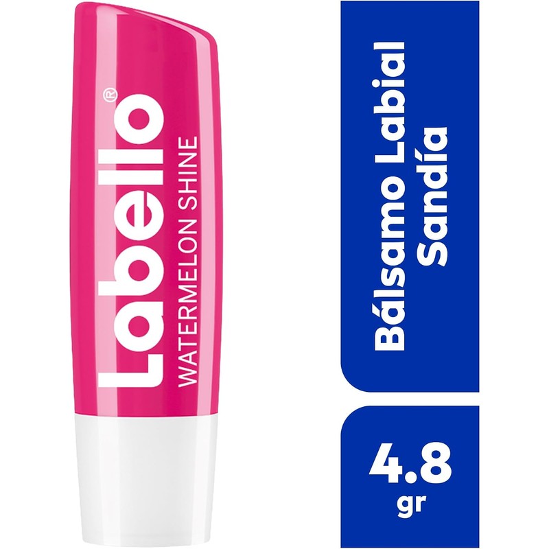 LABELLO Bálsamo labial con color Sandía (4.8g) protector labial con