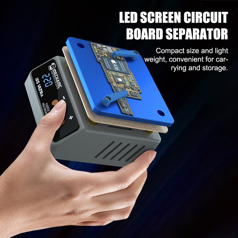 LED Screen Circuit Board Separator Heating Platform Glass Removal Plate