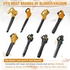 Glosaie Universal Gutter Cleaning Tools, Enhanced Leaf Blower Attachment