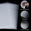 Hotyin 30Pcs A4 Cut Flush Folders, Plastic Clear Document Folders,