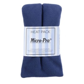 Microwavable Heat Pack with Belt Fleece Cover Ceramic Beads Thermotherapy Blue
