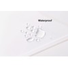 YESSART Clear Plastic Cash Envelopes 3.9 x 7.8 Money Pouch