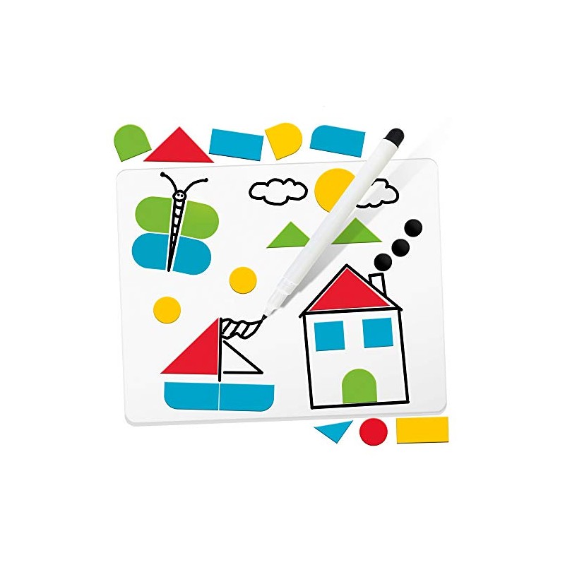 HEADU | Magnetic Fun - 48 geometric shapes to make