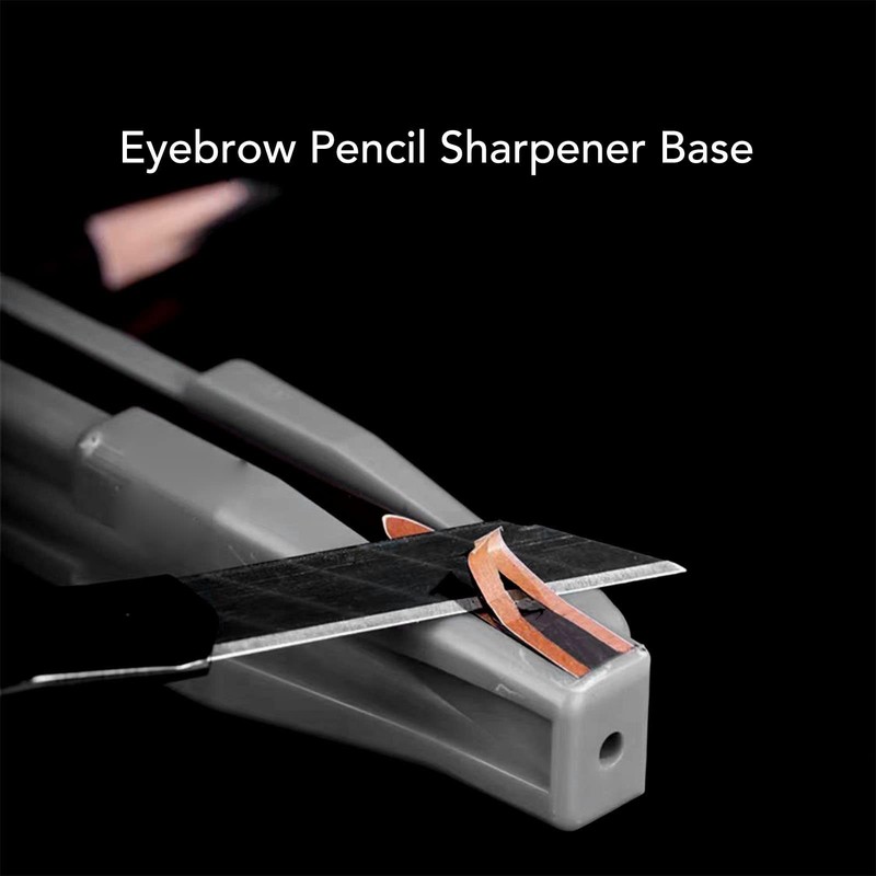 ZJchao Eyebrow Pencil Sharpener, 4 in 1 Eyebrow Pen Sharpening