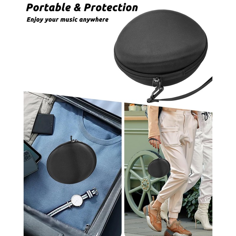 RAIACE Hard Storage Case Compatible with Skullcandy Crusher/Hesh/Evo Over-Ear Earphones,