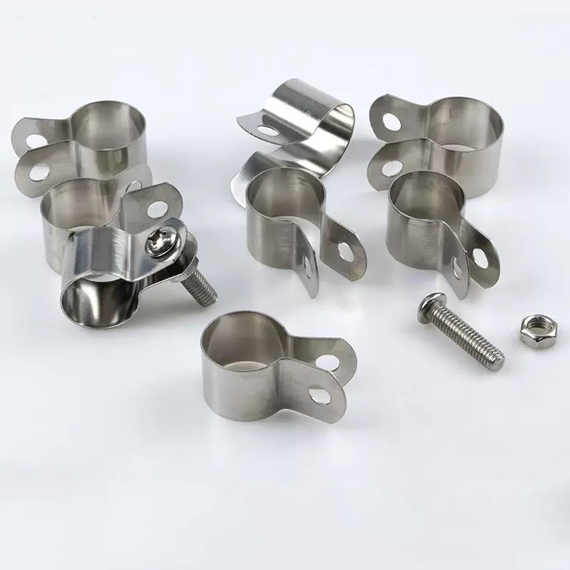 10pcs 304 Stainless Steel Clamps,10mm 12 16 20 25 27