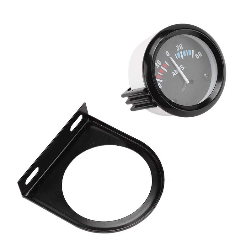 EBTOOLS 12V Ammeter Guage, 2 Inch/ 52mm Car Ammeter Voltmeter