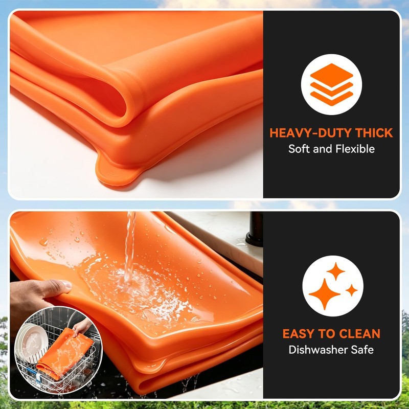 Silicone Griddle Mat for Blackstone - 22 inch Griddle Protective
