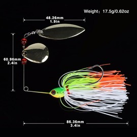 Goture 16.3G Spinner Baits Set of 6