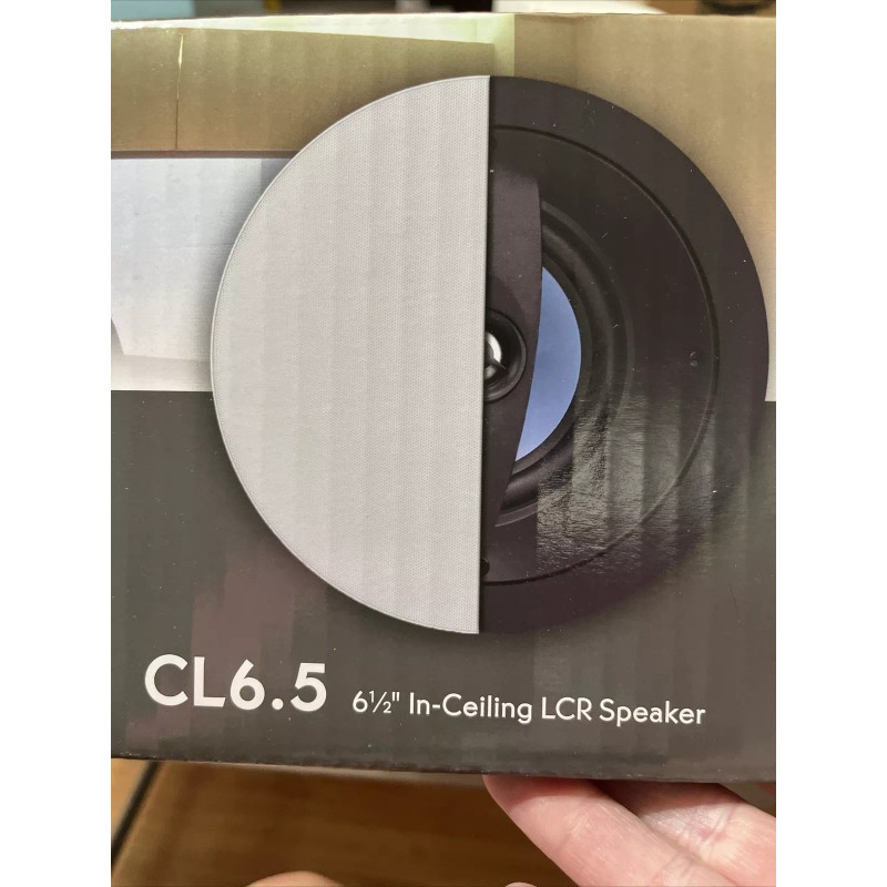 Emphasys In-Ceiling LCR Speaker CL6.5 6 1⁄2" In-Ceiling 125 Watts