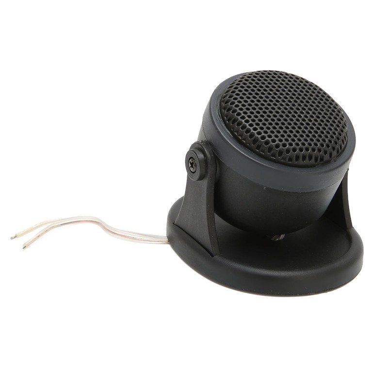 2pcs Dome Tweeter Car Audio Speaker Black 20W Loudspeaker Universal