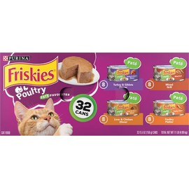 Purina Friskies. Classic Pate - Comida para Gatos, Paquete Variado, Variety Pack 1