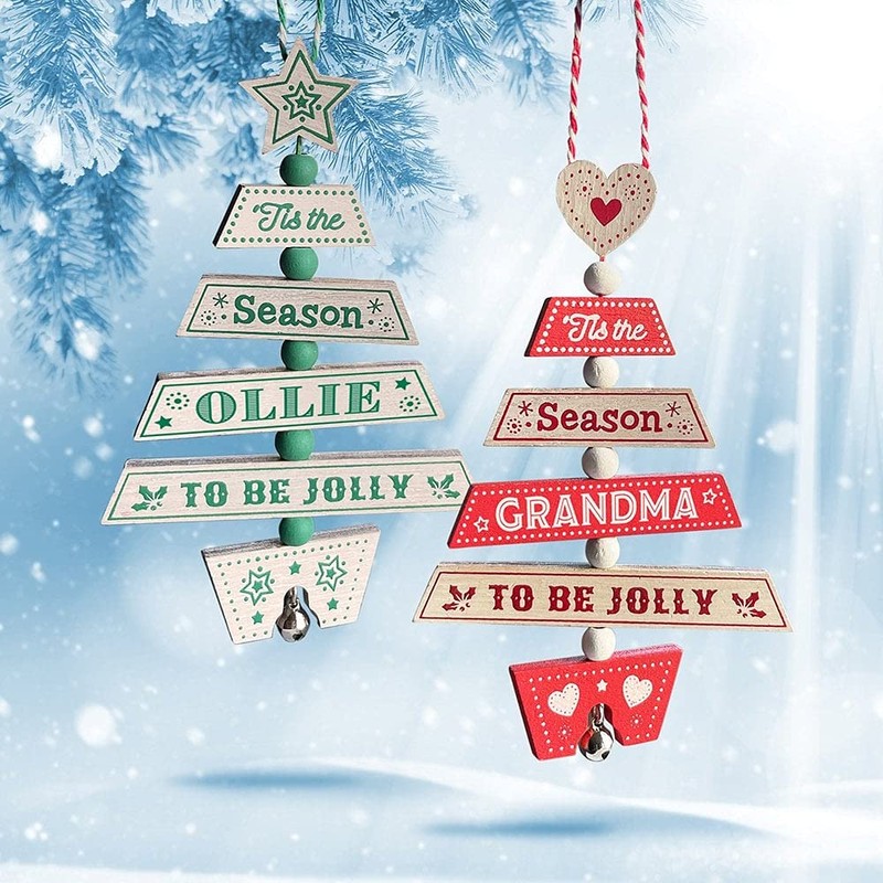 History & Heraldry Christmas Tree Decoration - Nanna 269800018 Wooden