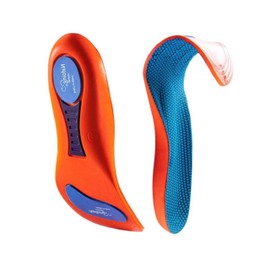 Plantillas Ortopedicas Anti Olores Comfort Para Tenis Zapatos Plantillas De Absorción de Impactos Dolor De Pies Talones Ideal Para Hombres Y Mujeres Correr Pies Planos (24 cm)