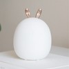 Silicone Night Light USB Rechargeable LED Light Source Cute Rabbit