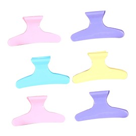 minkissy 24pcs Salon Hair Clips Professional Sectioning Clips for Styling Drying Hairdressers Fixed Tooth Design Suitable for Thin Thick Hair Random Colors