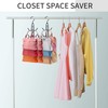 Purse Hanger for Closet, Rotatable Purse Organizer Bag Hanger Purse