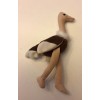 Ty McDonalds Ty Teenie Beanie Babies - Stretchy The Ostrich