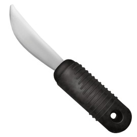 Rehabilitation Advantage Easy Grip Rocker Knife with Built-up Handle, Black