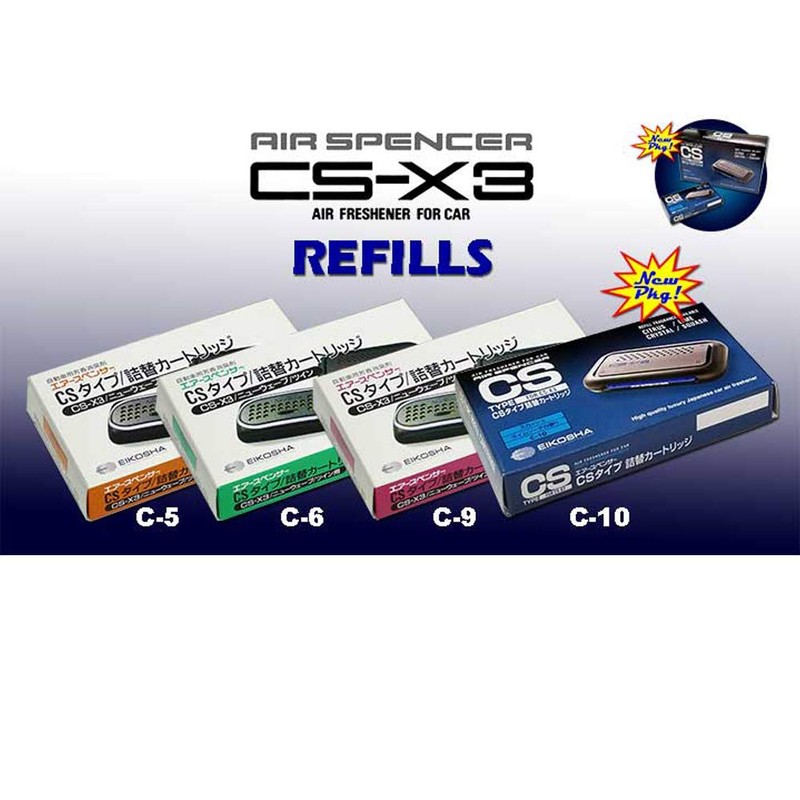 CS-X3 Refill 10 Packs CSX3 Wholesale Squash Air Spenser Squash